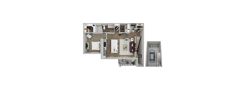 bedroom floor plan anjou 1600 a, opens a dialog