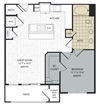 Arise Riverside A6 floor plan