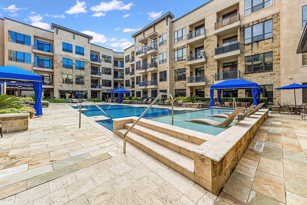 our apartments offer a swimming pool in front of our building