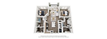 a 3 bedroom floor plan of a 2100 sq ft