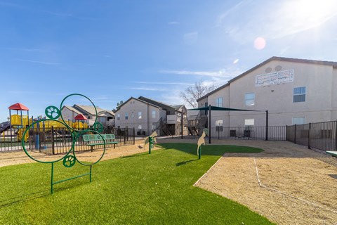 the preserve at ballantyne commons park with playground and playground equipment