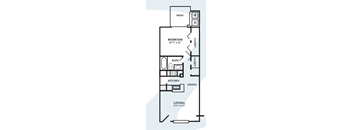 B floor plan in austin texas apartments