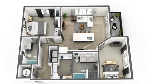 6500 Halcyon Way 1-2 Beds Apartment for Rent - Photo Gallery 47