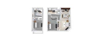 Two Bedroom Floorplan