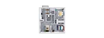 2 Bedroom 1 Bathroom