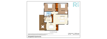B1 2 Bedroom Apartment