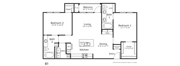 a floor plan of a home