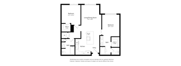 a floor plan of a house