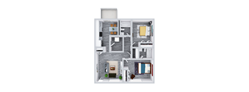 2 Bedroom 2 Bathroom