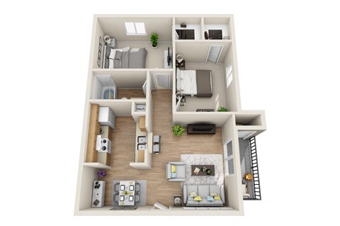 a 2100 sq ft floor plan  1 bedroom 1 bath