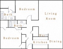 3140 North Hall Street Studio-3 Beds Apartment for Rent - Photo Gallery 14