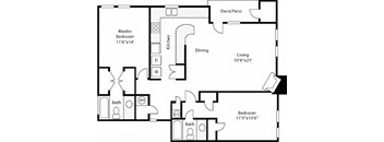a floor plan of a home
