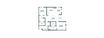 a floor plan of a house