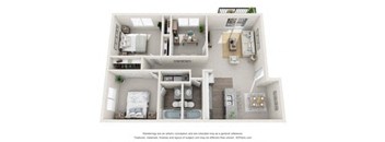 3 bedroom floor plan  the enclave apartments
