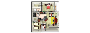 floor plan options in our apartments in webster tx