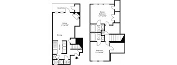 a floor plan of a house