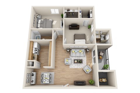 a 2100 sq ft floor plan  1 bedroom  1190 sq ft