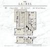 B5 floor plan in north dallas apartments