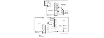 a floor plan of a house