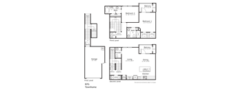 a floor plan of a house