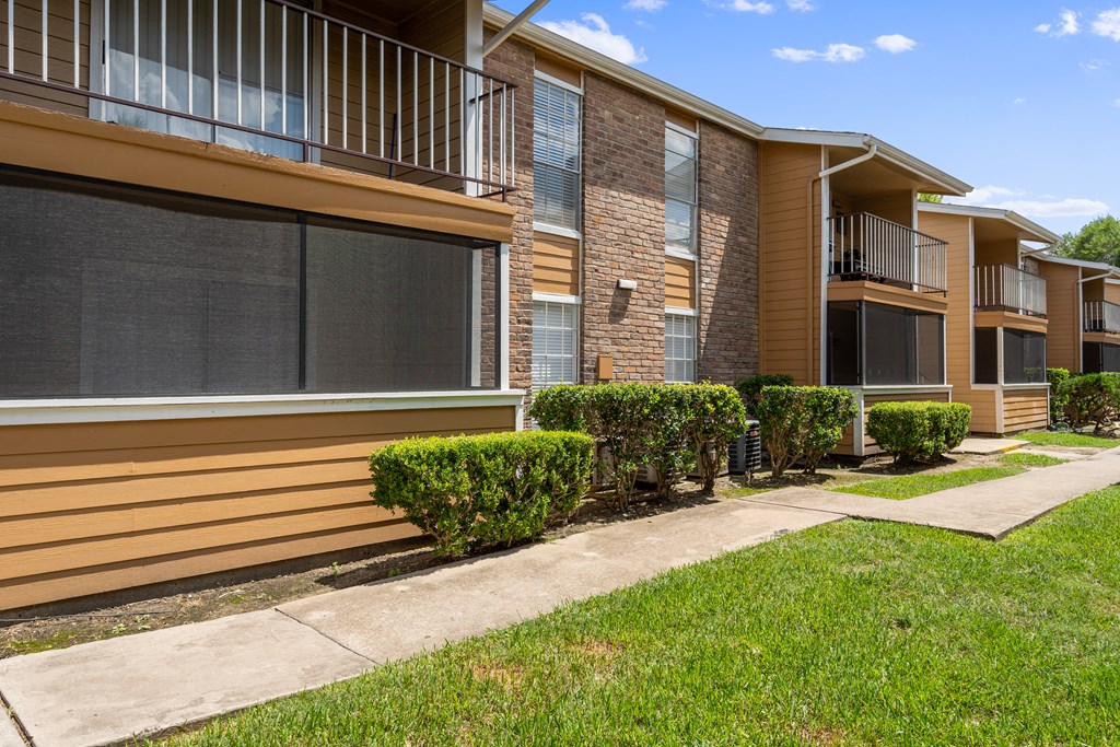 our apartments offer a patio