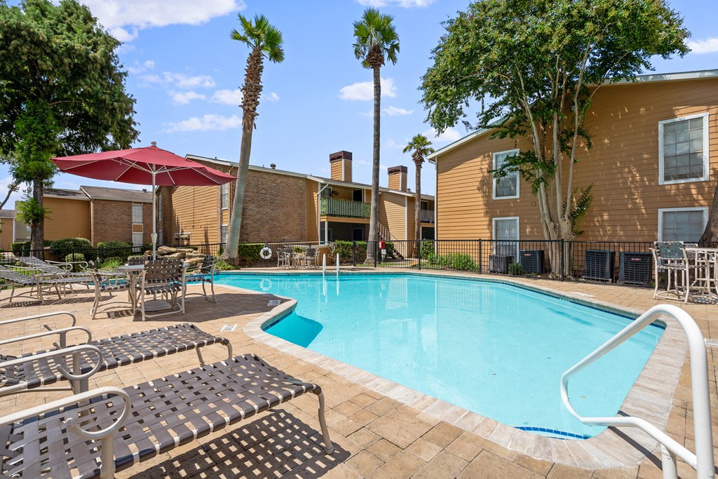 our apartments in a city have a swimming pool