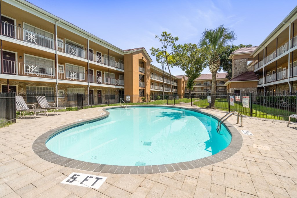 take a dip in our resort style pool