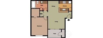 a diagram of a floor plan of a house