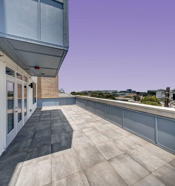 balcony view over the horizon at Brixton South Shore, Austin, 78741