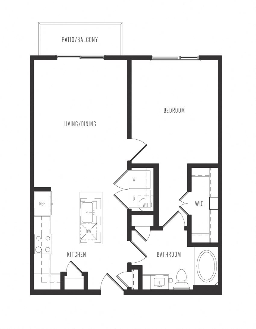 a1 floor plan in dallas texas apartments