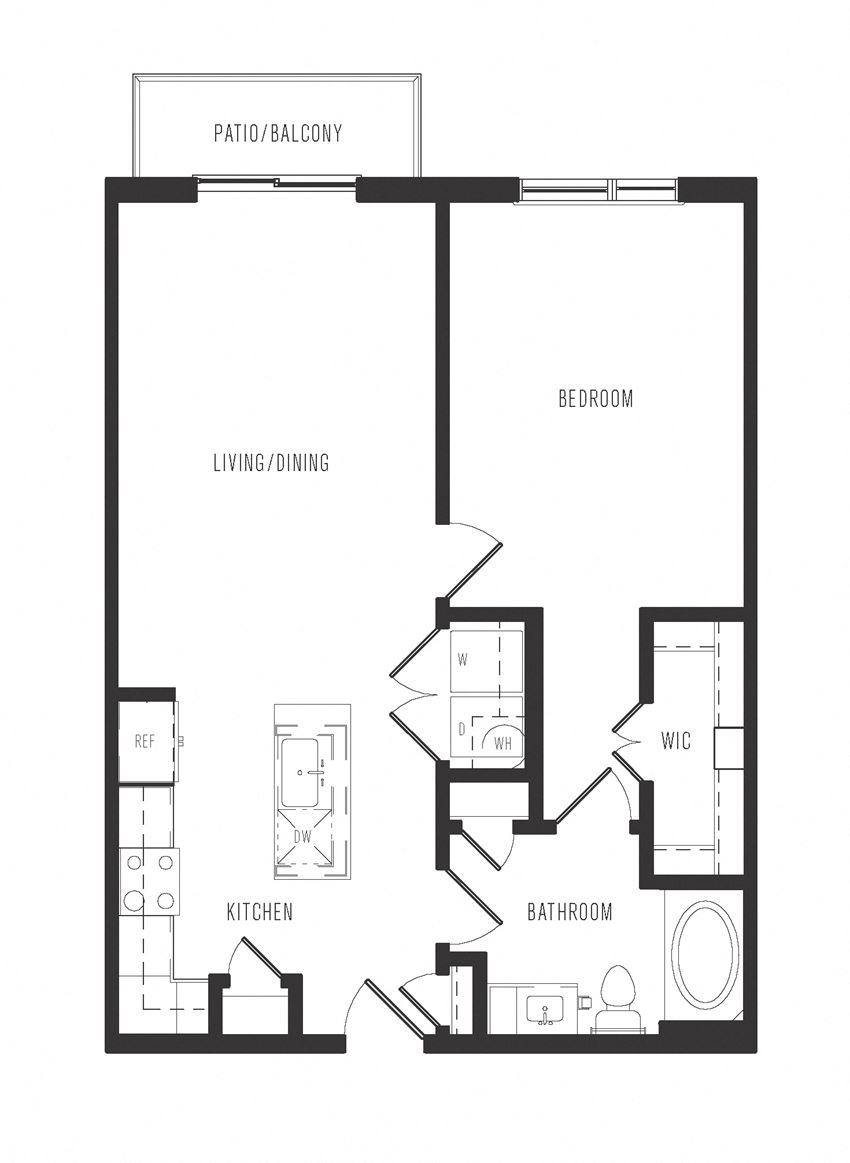 a1a floor plan in dallas texas apartments
