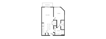 a1b floor plan in dallas texas apartments