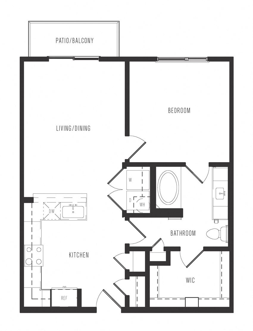a2 floor plan in dallas texas apartments