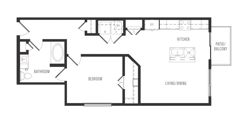 a5a floor plan in dallas texas apartments
