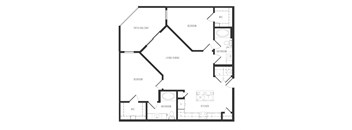 b2 floor plan in dallas texas apartments