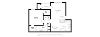 a floor plan of a house