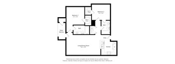 a floor plan of a house