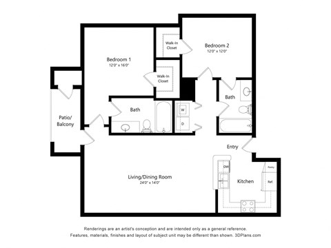 a floor plan of a house