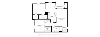 a floor plan of a house