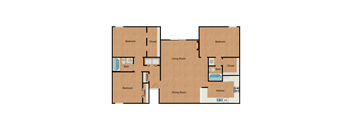 floor plan 1 | apartments in pittsburgh | the alden