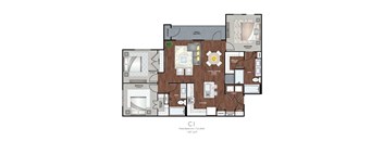 3 bedroom apartments humble