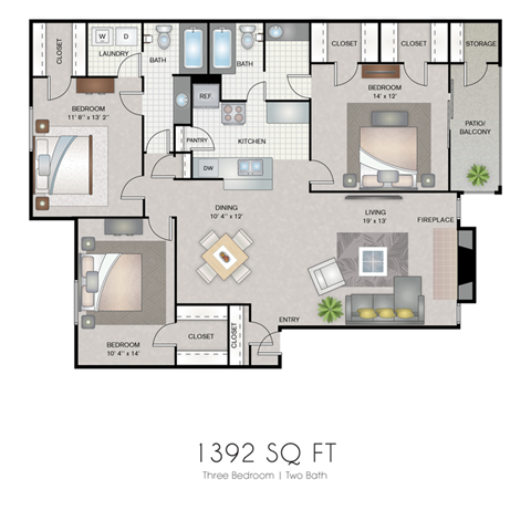 the residences at city center apartments floor plans 3 bedroom