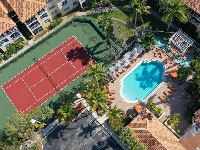 tennis and pool