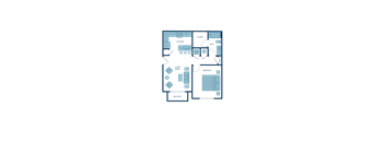 a floor plan of a 2103 sq ft apartment