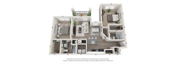 a 1 bedroom floor plan is shown in this image
