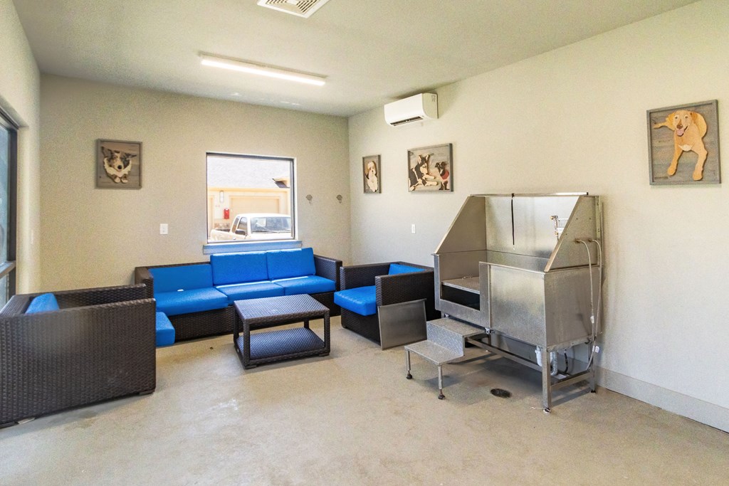 a living room with couches and a fireplace