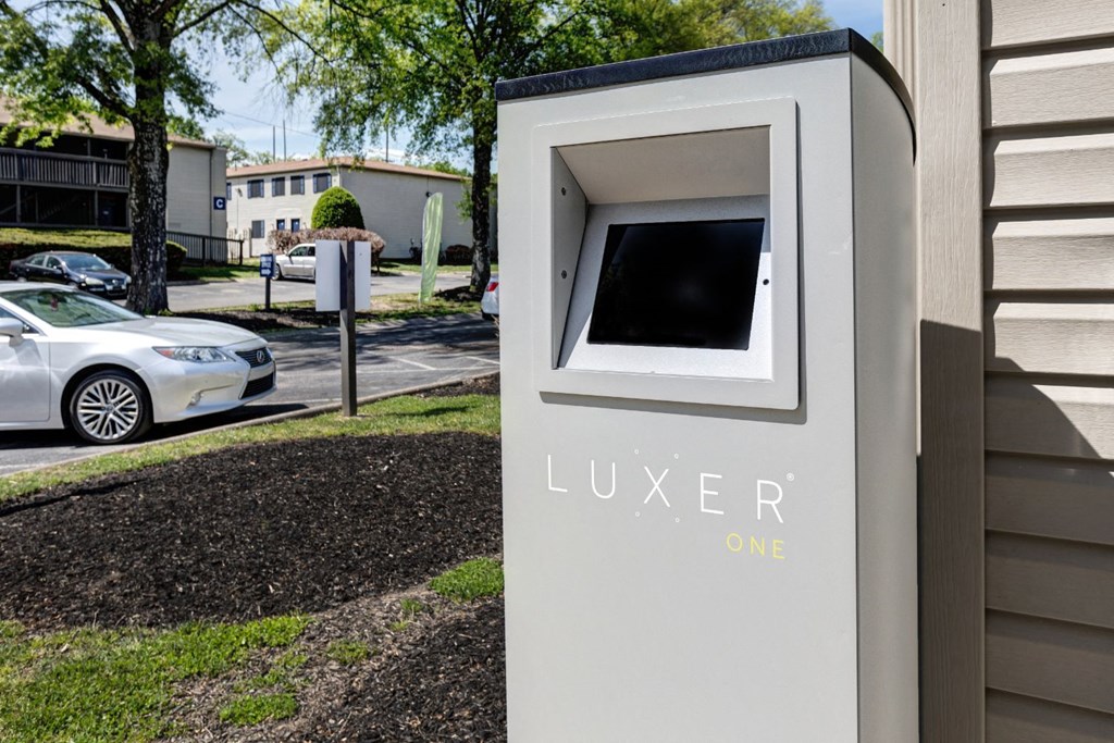 a mailbox in front of a house