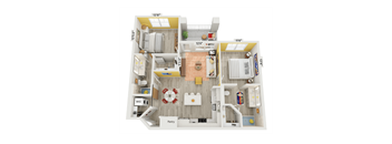 Dunson Grove B1 Floor Plan