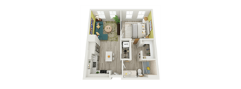 A1 Floor Plan Rendering