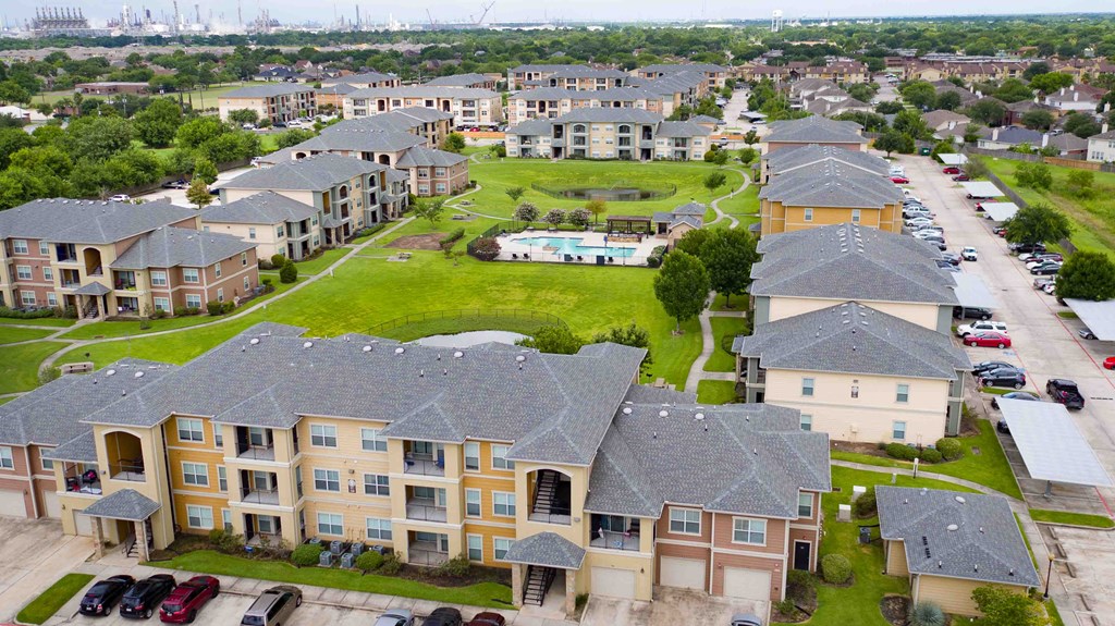 over view of our facility side angle